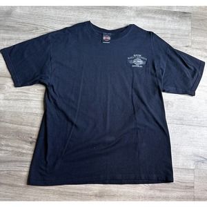 Harley Davidson Men’s Black T Shirt Boston Massachusetts